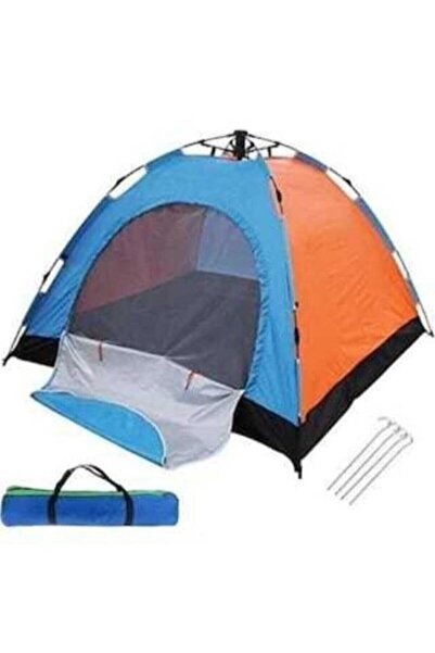 Onetick 4 Kişilik Otomatik Açılır Kamp Çadırı 190x190x130