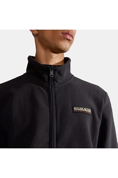 Napapijri Jachetă neagră Napapijri Track Top pentru bărbați