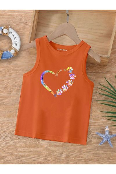 BENROMA 1 tricou este un cadou pentru achiziții de 6 și mai sus în coș - Tricou fără mâneci pentru copii cu imprimeu cu personaje de desene animate