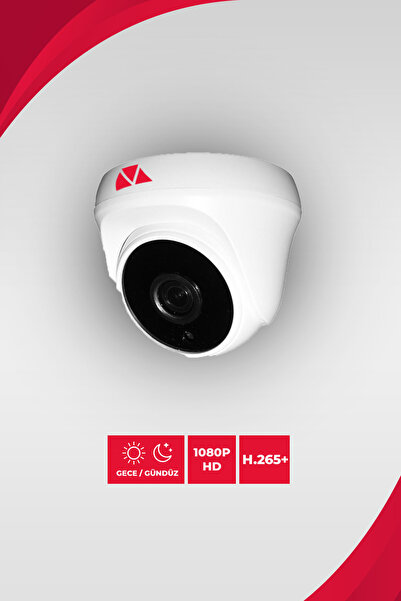 asyanet AHD Dome 5.0MP Sony Lensli Gece Görüşlü 1080P FullHD Güvenlik Kameras...