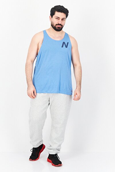 New Balance Men Sportswear Fit Sleeveless Running Vest, Blue