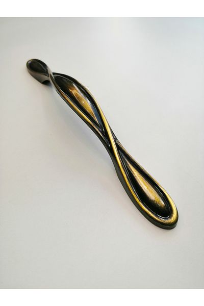Karan Porselen Дръжка за кухненски шкаф с чекмедже Kugo Antique Yellow 128 мм