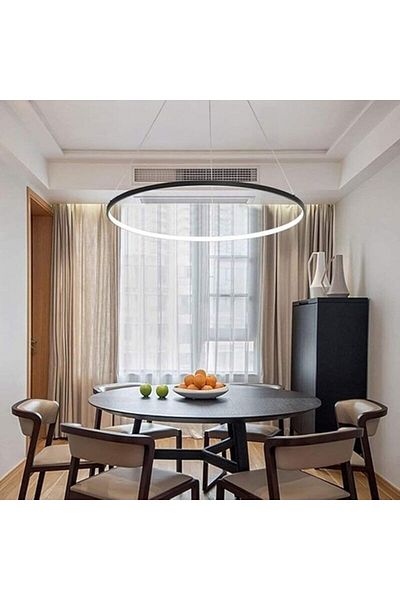 neeko Robin Modern Black Chandelier Daylight - Single Pack