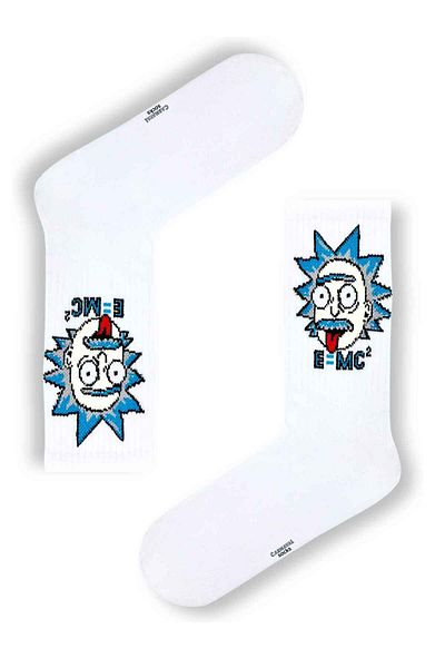 CARNAVAL SOCKS Κάλτσες τένις με σχέδια Einstein EMC
