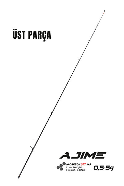 Fujin Ajime 183cm 05-5gr LRF Kamışı #1 Üst Parça
