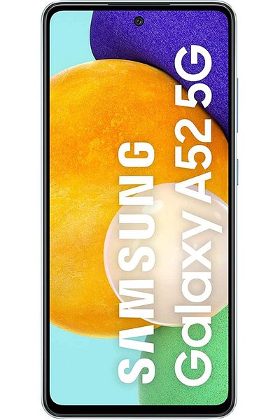 Samsung Galaxy A52 5G Smartphone 128Gb 6Gb Ram, Dual Sim, Awesome blue