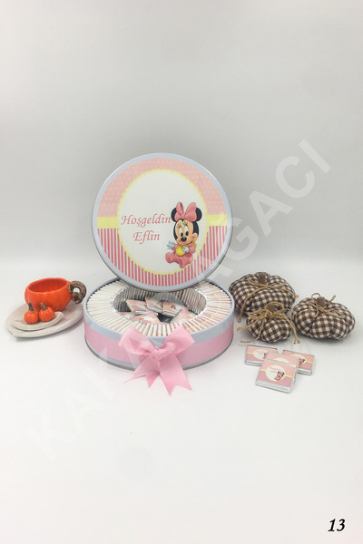 KAKAO AĞACI 100 Adet Minnie Mouse Temalı Kız Bebek Çikolatası