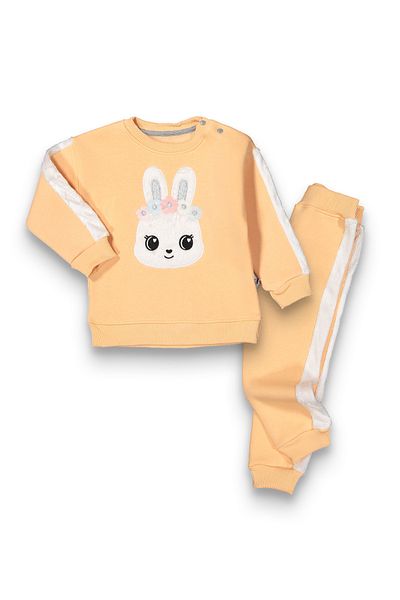 Lmn Plush Rabbit Baby Girl Suit
