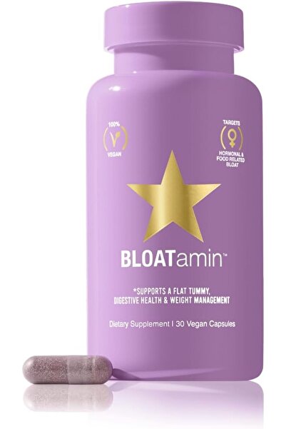 HAIRtamin BLOATamin، إنزيمات هضمية لتخفيف الانتفاخ وآلام غازات المعدة، 30 كبس...