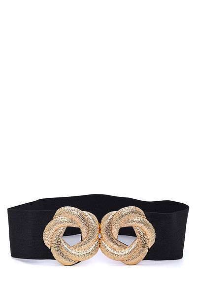 Paçuli Moda Twisted Buckle Women's Belt 20131