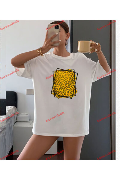 Tarzsokak Model leopard, pătrat elegant