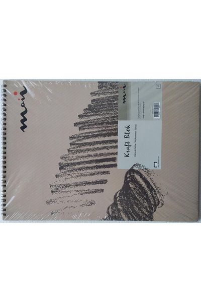 Yener Moii Kraft Block 25*35cm 125Gr 30 Yp Kraft Picture Notebook