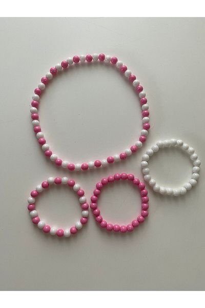 Stil Tasarım Toka Children's Necklace Bracelet Set