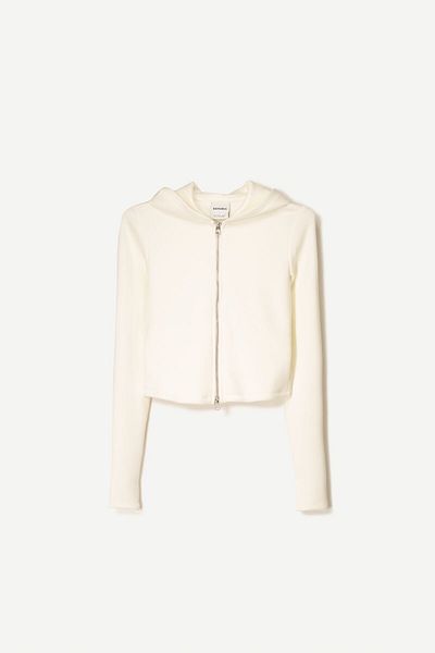 Bershka Zip-up hoodie