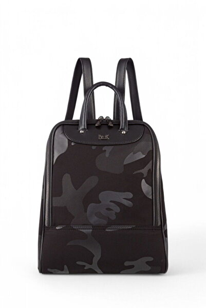 Bilik Deri Чорно-камуфляжний жіночий рюкзак DLR01 085