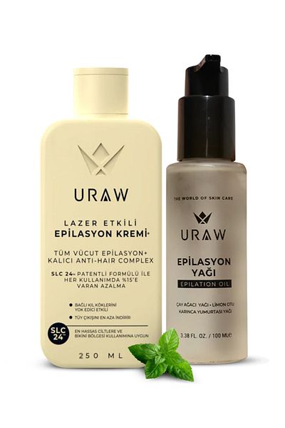 Uraw Hair Purifying, Improving and Smoothing Care 250Ml+100Ml