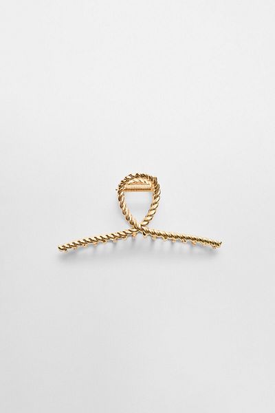 Stradivarius Twisted metal hair clip