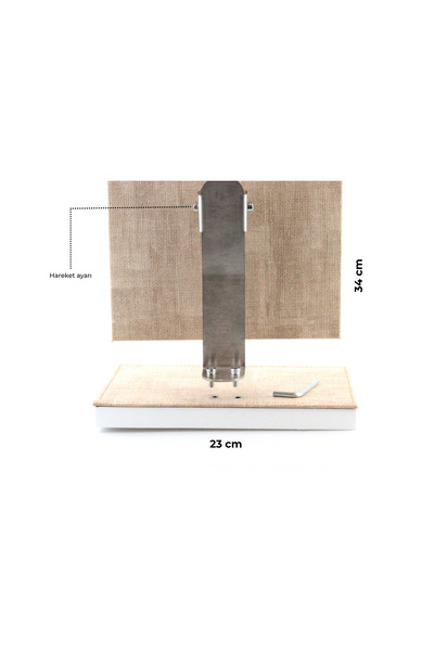 Optik Promosyon El Yapımı Hareketli Simli Deri Masa Aynası , Sunum Aynası , Makyaj Aynası