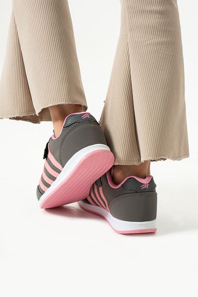 WEBORN Pantofi pentru copii, cu șireturi, cu un singur velcro, flexibili, ușoare, din piele artificială, unisex, pantofi sport confortabili