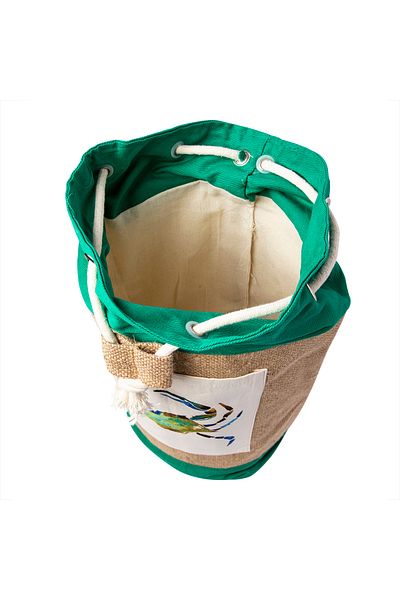 ANEMOSS Crab Jute Bag