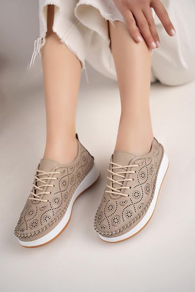 Diego Carlotti Pantofi casual de damă din piele naturală - DD9728