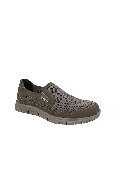Forelli 45814-G Erkek Gri Comfort Bağsız Ayakkabı