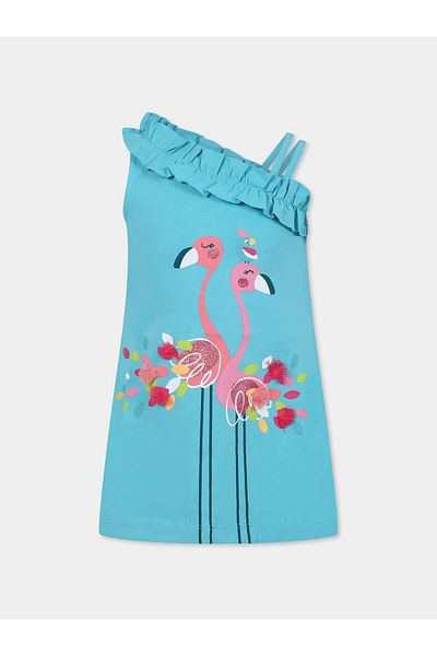 MAYORAL 3937 Girl's Single Strap Dress