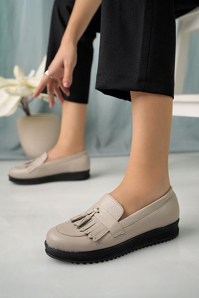 Diego Carlotti Genuine Leather Women's Shoes - Dd6227 Daily Model