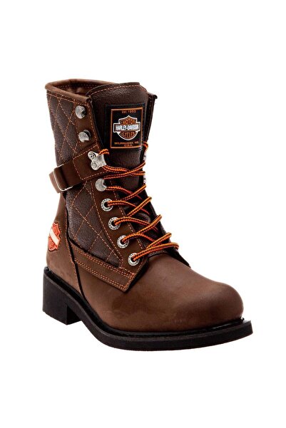Harley Davidson New Worker Kadın K.Kahve Crazy Bot