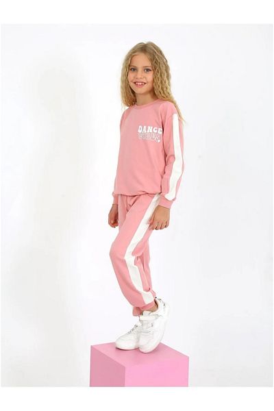 ÖRZİKİDS Seasonal Sportswear Girls Tracksuit Set