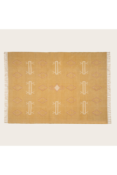 Zsa Zsa Zsu Jaıpur Pamuk Kilim 80x150 Cm Sarı