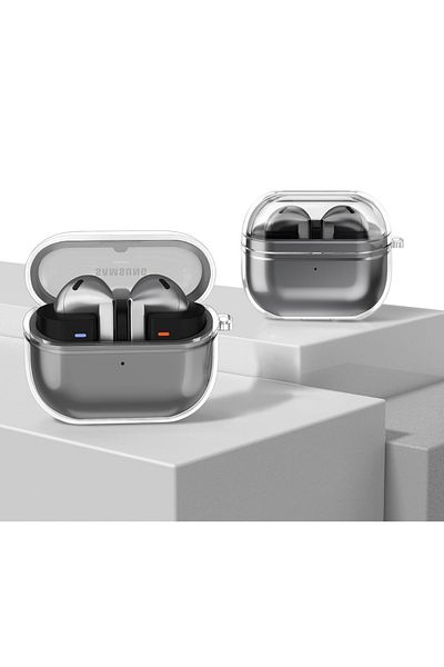 EWEC Clear Case, Earphone Lanyard and Cleaning Pen Kit for Samsung Galaxy Buds3/Buds3 Pro