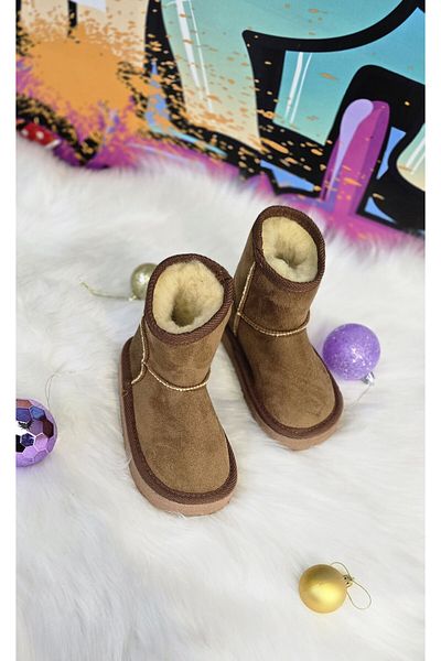patik ayakkabı Fur Lined Boots