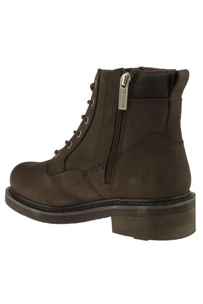 Harley Davidson Jim Γυναικείες μπότες casual σε σκούρο καφέ Nubuck