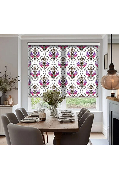 AD Home Γεωμετρικές τυπωμένες κουρτίνες συρόμενες - Τυπωμένη κουρτίνα σκίασης...