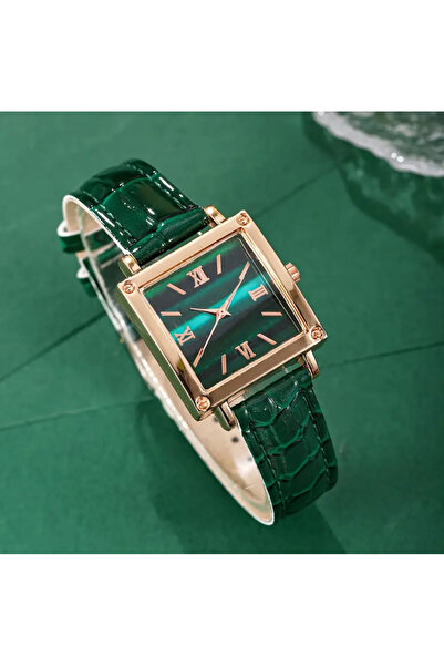 Defne Hediyelik ساعة يد خضراء