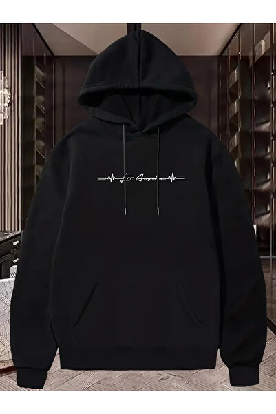 Nebulaa Tekstil سويت شيرت بغطاء للرأس من NEBULAA - بلوفر رجالي - مريح وأنيق