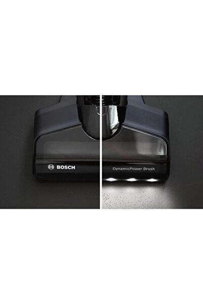 Bosch Απεριόριστη φόρτιση Serie7 Ακροφύσιο ηλεκτρικής σκούπας με φωτισμό LED-Μαύρο και φίλτρο σκόνης