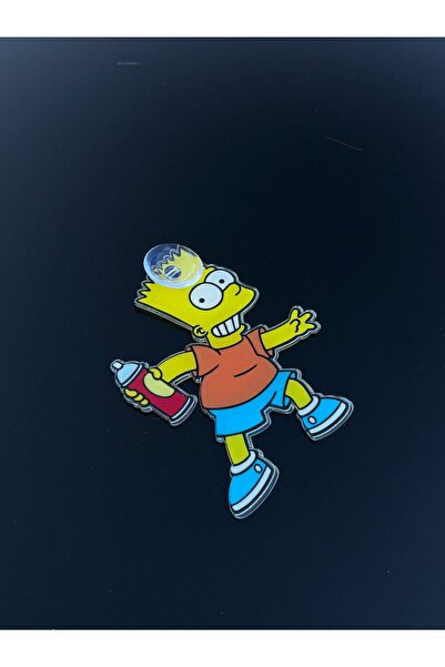 Genel Markalar Çizgi Film Karakter Simpsons Vantuzlu Araba Oto Cam Süsü