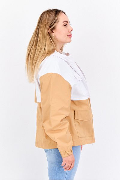 Lyle & Scott Women Colorblock Windbreaker Jacket, White