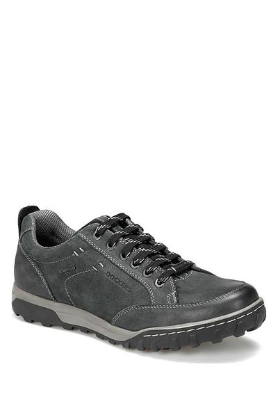 Dockers 217111   - 1pr Μαύρα ανδρικά παπούτσια εξωτερικού χώρου από γνήσιο δέρμα Nubuck