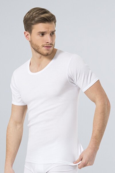 TÜREN Men's Ribbed O-Neck (Open) Undershirt 141 141
