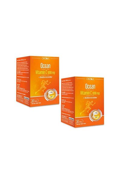 Ocean Vitamin C 1000 Mg - 30 Tablets 2 Pack