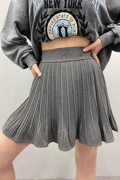 lizge giyim Skirt - Pleat Detailed Design