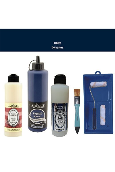 Cadence Banyo Mutfak Boyası-Cadence Multi H-092 Okyanus 500Ml Pya 250Ml Taş V...