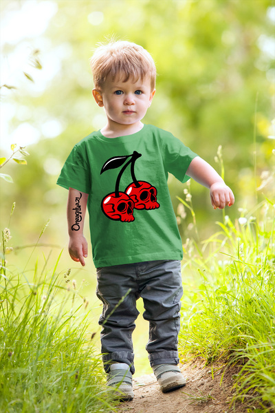 oneagılyazı Trešnja Štampano Dete Oversize kroj T-shirt