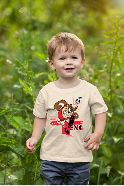 oneagılyazı Tricou supradimensionat pentru copii cu imprimeu Tasmanian Devil