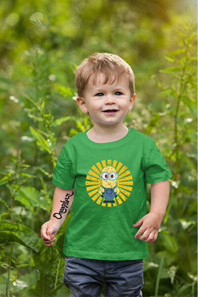 oneagılyazı Minjoni Štampano Dete Oversize kroj T-shirt