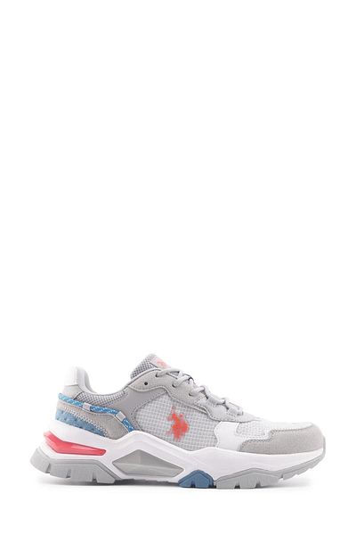 U.S. Polo Assn. ΒΑΣΗ. Ανδρικά αθλητικά παπούτσια Polo Vincent FX - Γκρι, Πορτοκαλί, Μπλε