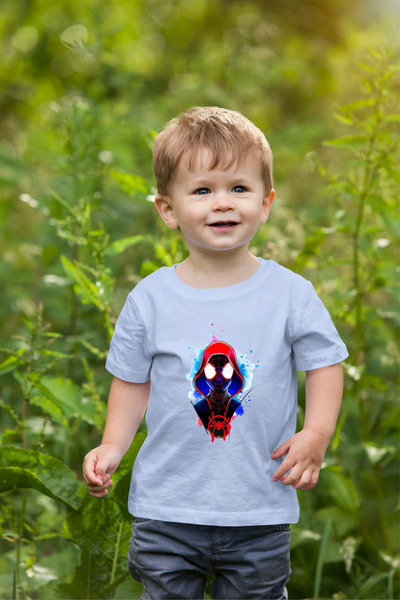 oneagılyazı تي شيرت للأطفال بطبعة سبايدر مان مقاس كبير